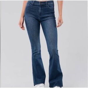 NWT Hollister High Rise Flare 00R